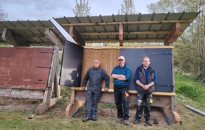 Nouvelle cible double à 70 m