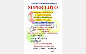 LOTO le 09 septembre 2026