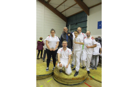 9 archers 5 podiums à Aumale