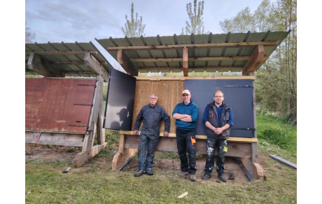 Nouvelle cible double à 70 m